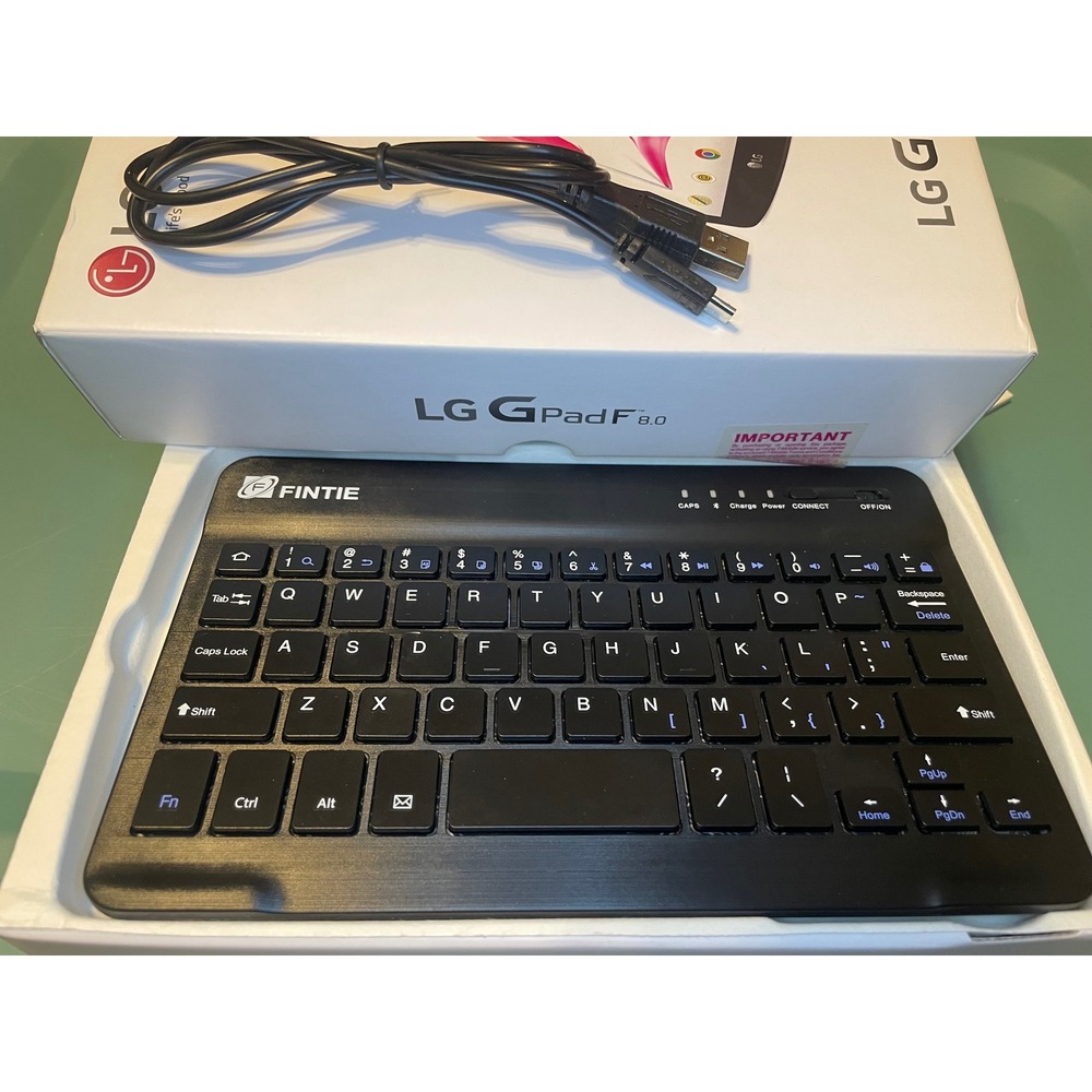 Bluetooth Tablet Keyboard with Charger